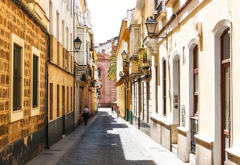 The streets of Cadiz, Andalusia, Spain, Europe