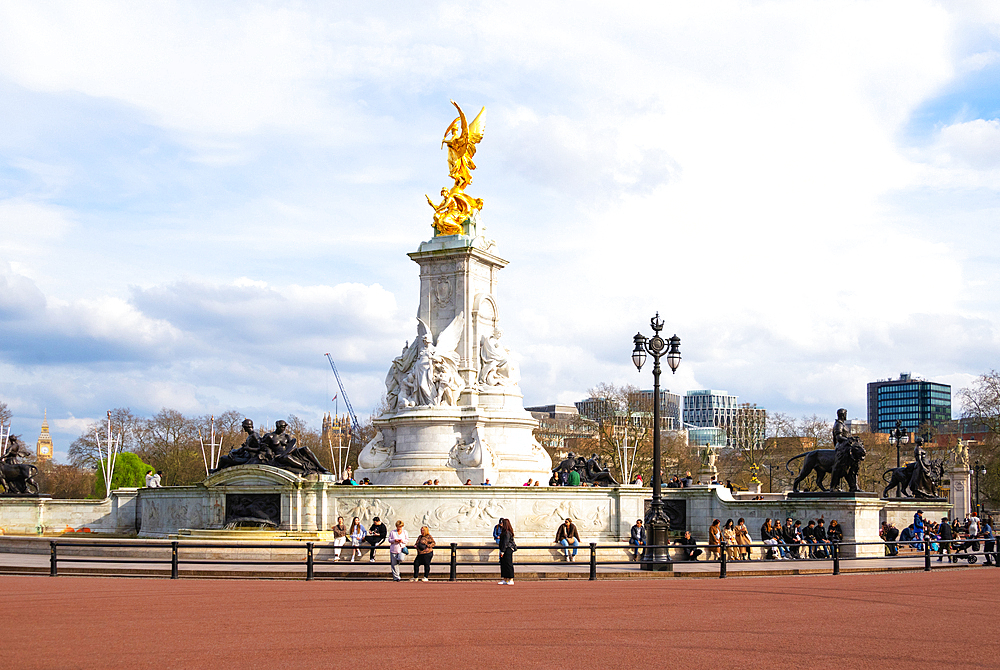 Victoria Memorial, The Mall, London, England, United Kingdom, Europe