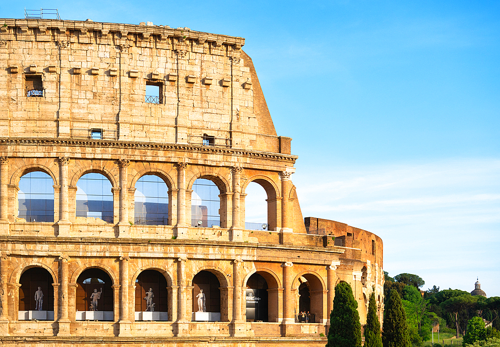 The Colosseum (Colosseo), UNESCO, Rome, Lazio, Italy