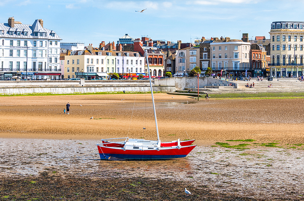 Margate beach and seafront, Kent, England