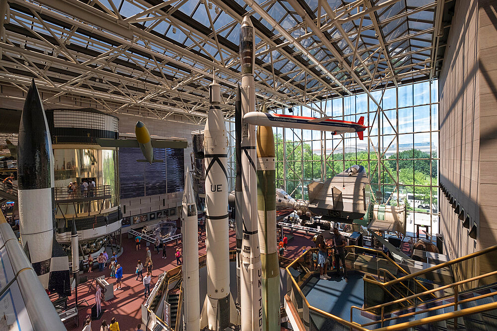 The Space Hall, Smithsonian National Air and Space Museum, The Mall, Washington DC, United States of America, North America