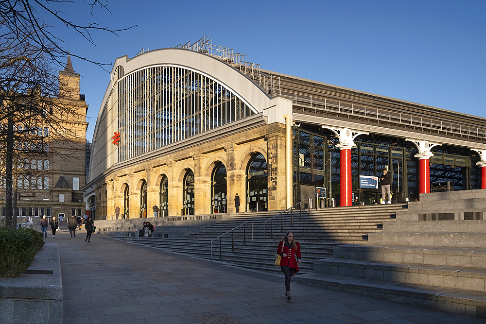 Liverpool Lime Street Station, Liverpool, Merseyside, England, United Kingdom, Europe