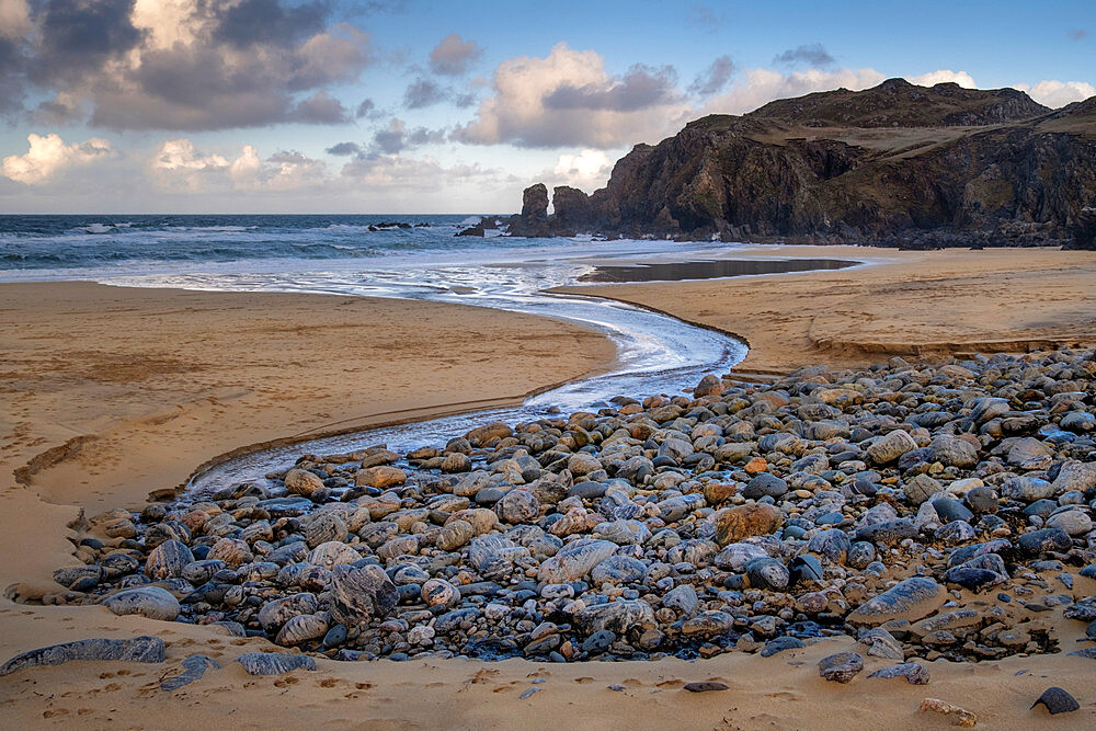 Dalmore Beach (Traigh Dhail Mhor), Isle of Lewis, Outer Hebrides, Scotland, United Kingdom, Europe