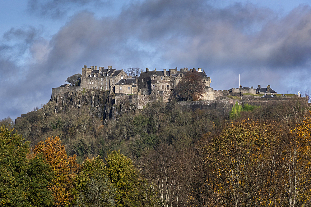 Stirling Castle in autumn, Stirling, Stirlingshire, Scotland, United Kingdom, Europe