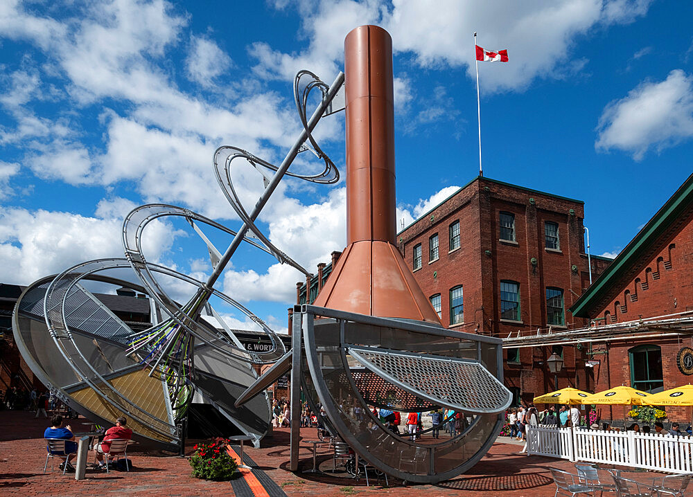 The Distillery District, Toronto, Ontario, Canada, North America