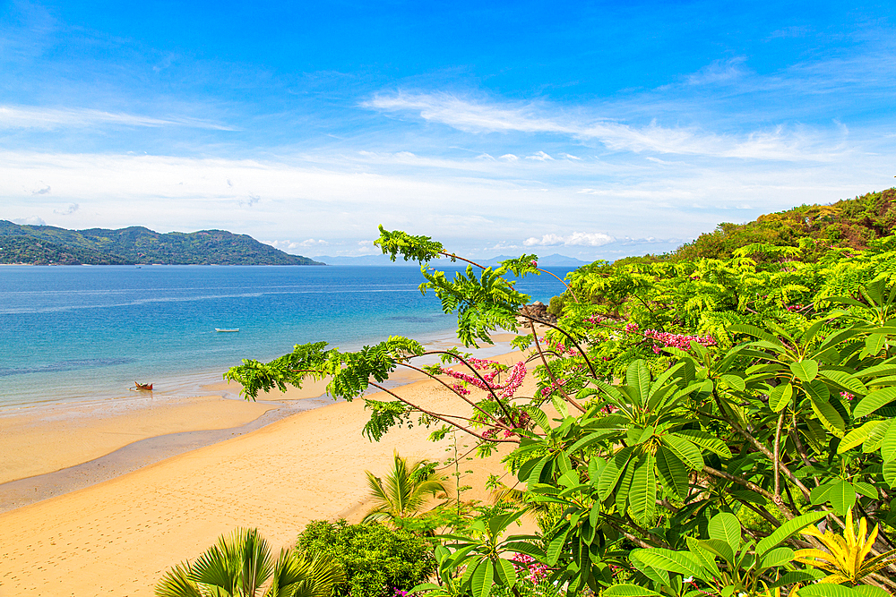 Beach at Nosy Komba island, North West Madagascar, Indian Ocean, Africa