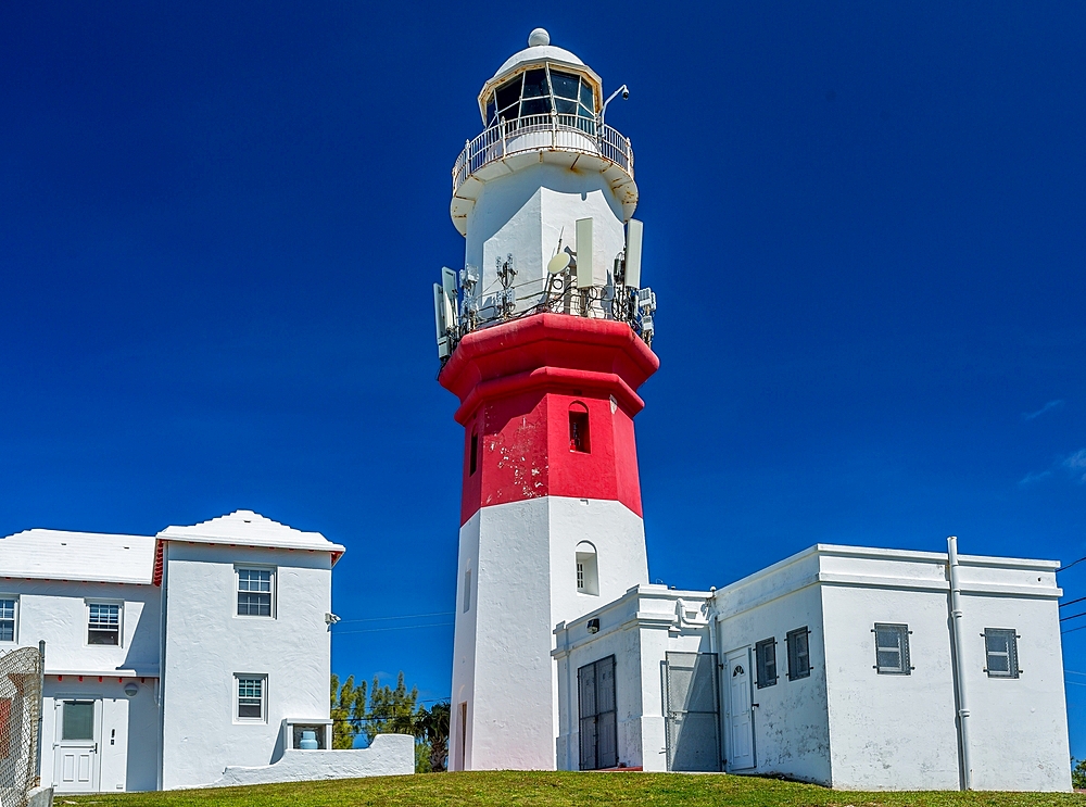 St. David's Lighthouse, St. David's Island, Bermuda, Atlantic, North America