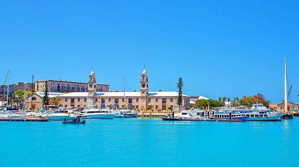 The Old Storehouse, The Royal Naval Dockyard, Sandys, Bermuda, North Atlantic, North America