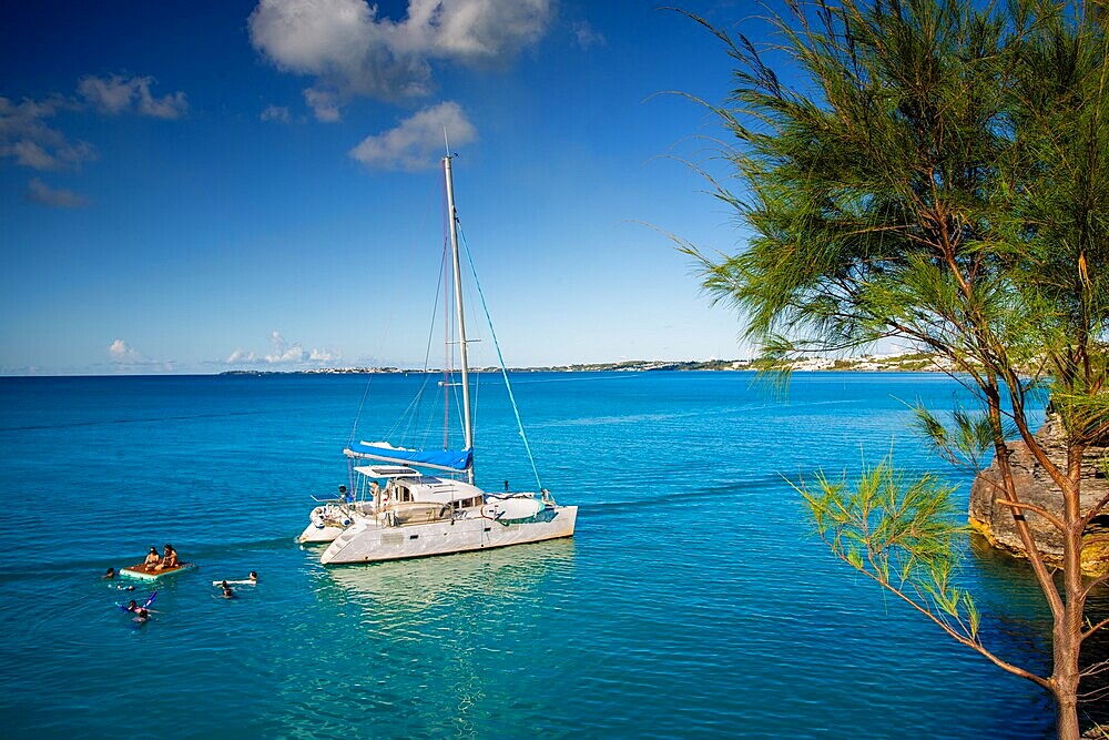 Sailing Boat at Admiralty House Park, Pembroke, Bermuda