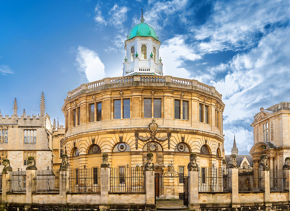 Sheldonian Theatre, Oxford, Oxfordshire, England, United Kingdom, Europe