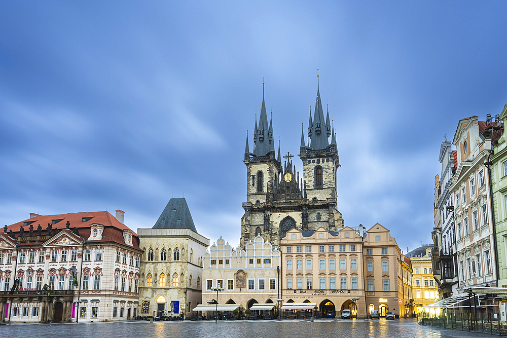 Church of Our Lady before Tyn, Old Town, UNESCO World Heritage Site, Prague, Bohemia, Czech Republic (Czechia), Europe