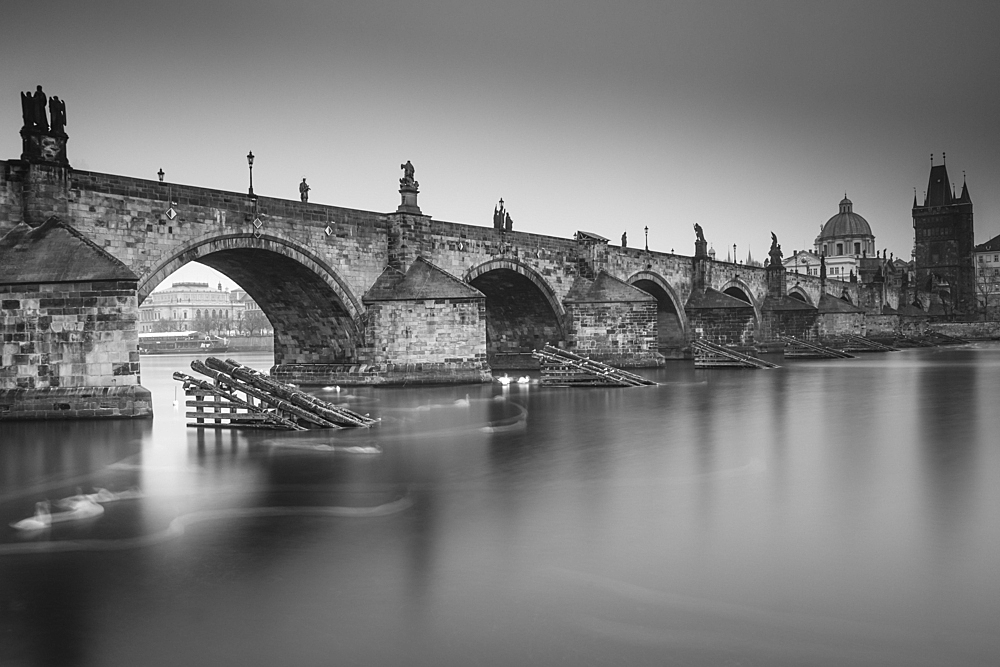 Charles Bridge, UNESCO World Heritage Site, Old Town, Prague, Czechia, Europe