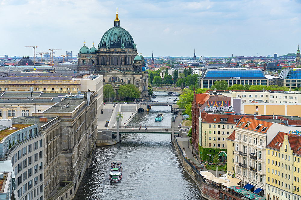 Berlin Cathedral by Spree River, Berlin, Germany, Europe