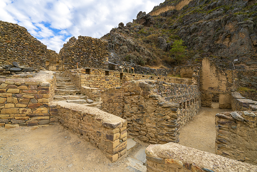 Archaeological site of Ollantaytambo, Ollantaytambo District, Sacred Valley, Urubamba Province, Cusco (Cuzco) Region, Peru, South America