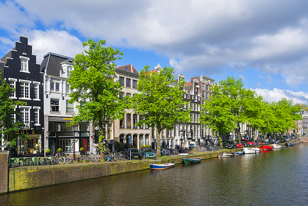 Keizersgracht canal, Amsterdam, The Netherlands, Europe