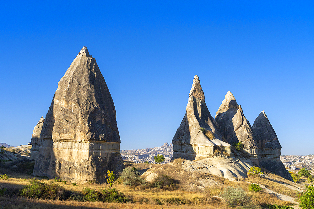 Rock formations, Goreme, Goreme Historical National Park, Nevsehir District, Nevsehir Province, UNESCO World Heritage Site, Cappadocia, Central Anatolia Region, Anatolia, Turkey, Asia Minor, Asia