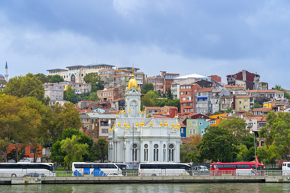 Saint Stephen's Orthodox Church made of iron, Fatih, Istanbul, Turkey, Europe