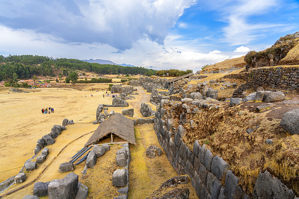 Archaeological site of Sacsayhuaman, UNESCO World Heritage Site, Cusco, Cusco Region, Peru, South America