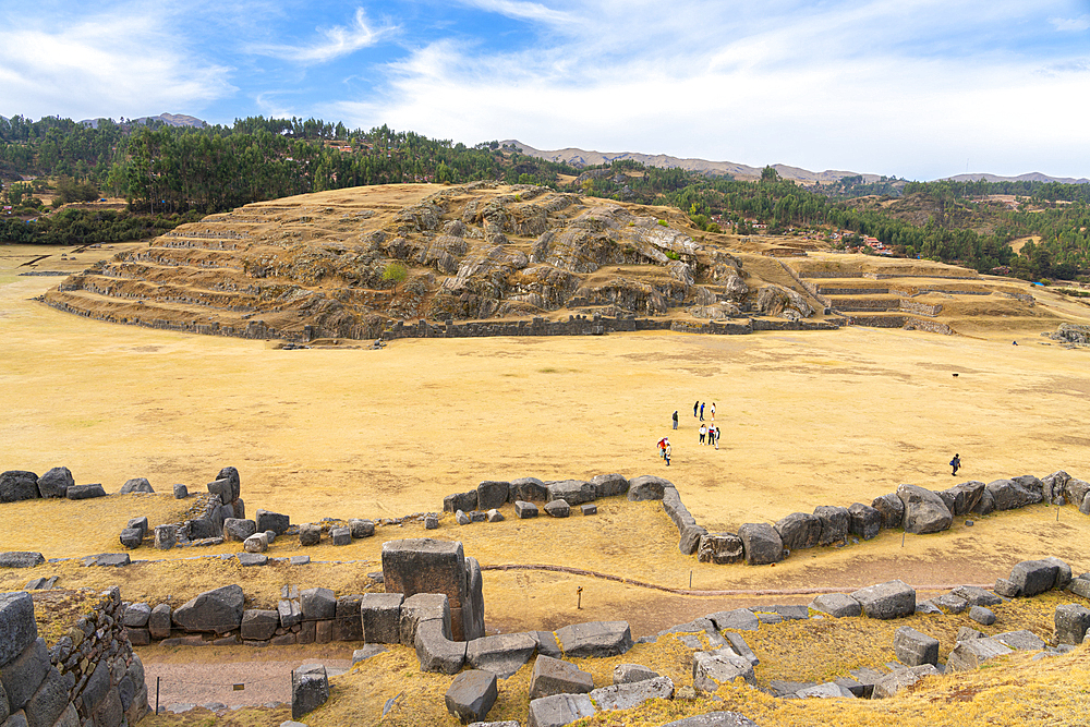 Archeological site of Sacsayhuaman, UNESCO, Cusco, Cusco Region, Peru