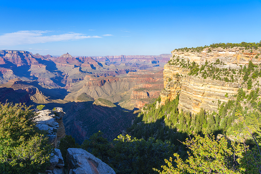 Grand Canyon, Duck on a rock viewpoint, Grand Canyon National Park, UNESCO World Heritage Site, Arizona, United States of America, North America