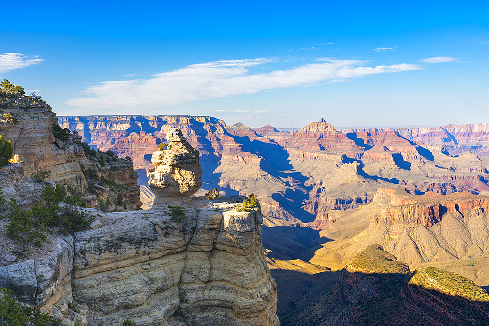 Grand Canyon, Duck on a rock viewpoint, Grand Canyon National Park, UNESCO World Heritage Site, Arizona, United States of America, North America