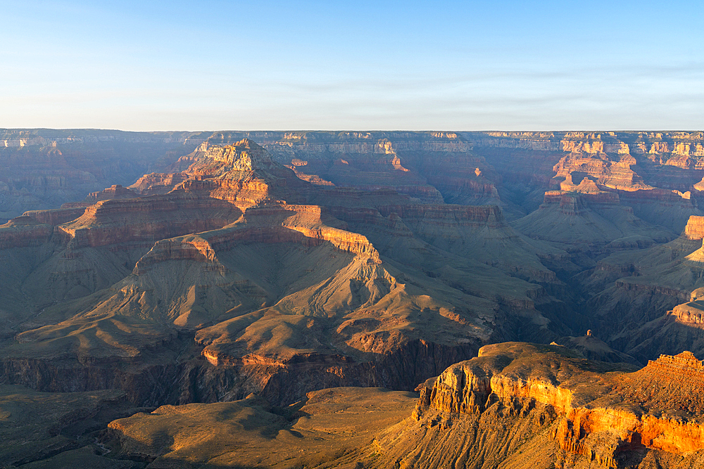 Grand Canyon at sunset, Yaki Point, Grand Canyon National Park, Arizona, USA