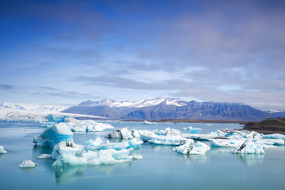 Jokulsarlon glacier lagoon, Iceland, Polar Regions