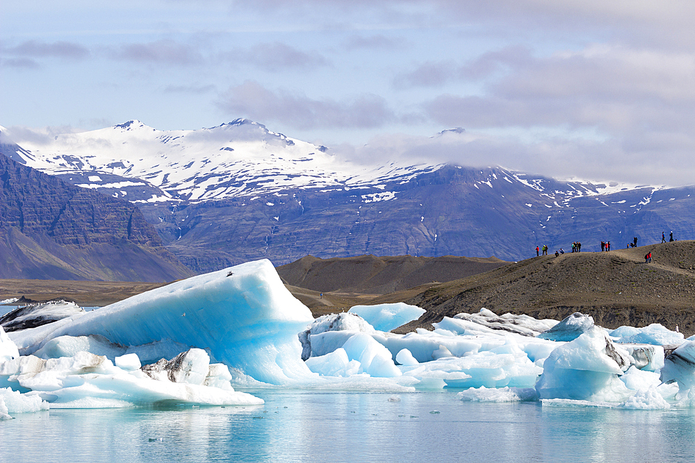 Jokulsarlon glacier lagoon, Iceland, Polar Regions