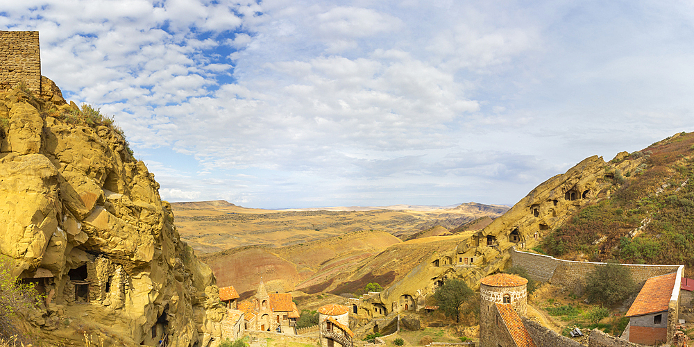 David Gareja Monastery complex, Sagarejo Municipality, Kakhetia, Georgia, Central Asia, Asia