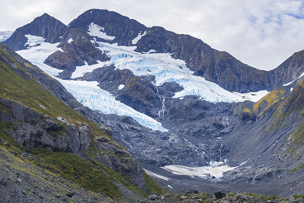 Byron Glacier, Kenai peninsula, Alaska, United States of America, North America