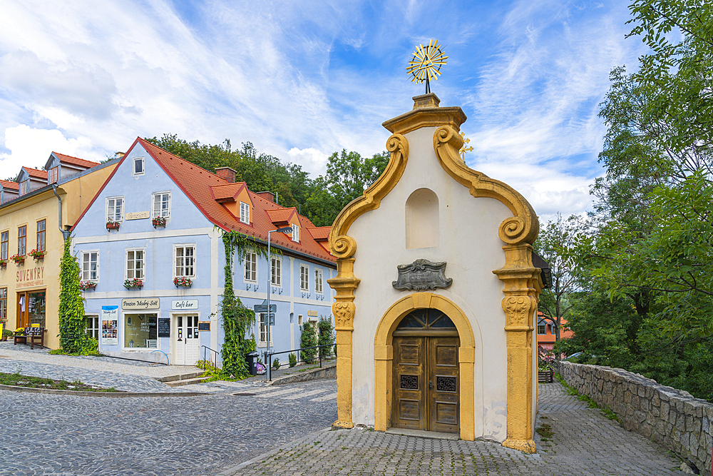 Chapel of St. Anna, Loket, Czech Republic (Czechia), Europe