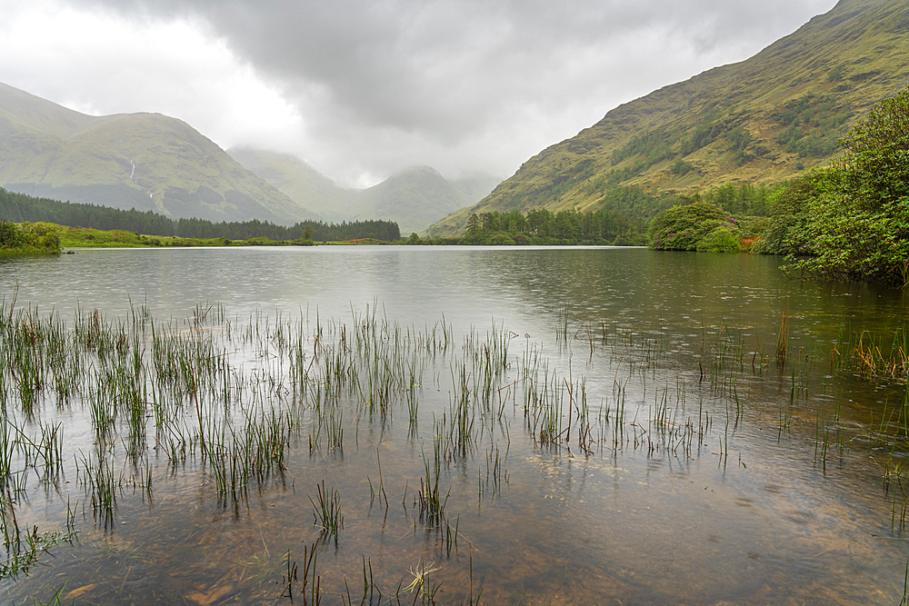 Lochan Urr, Glencoe, Scottish Highlands, Scotland, United Kingdom, Europe