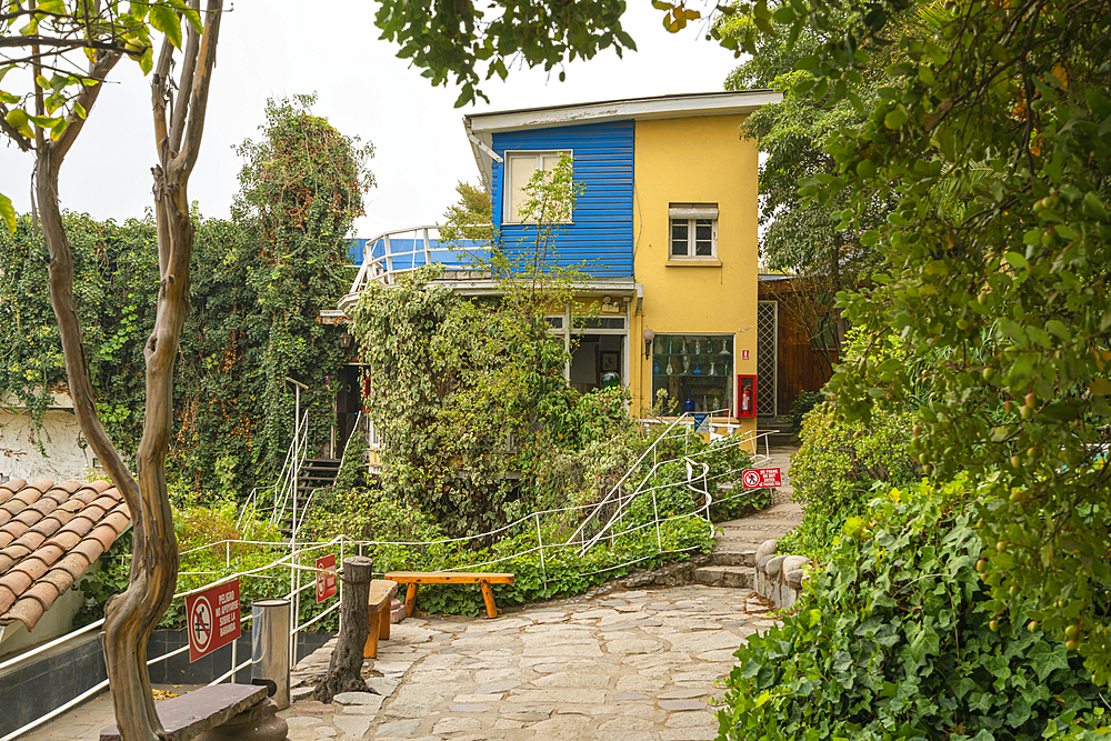 La Chascona, Pablo Neruda Museum and house where he lived, Barrio Bellavista, Providencia, Santiago, Santiago Province, Santiago Metropolitan Region, Chile, South America