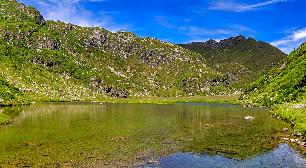 Baranca Lake, Val Mastellone, Val Sesia, Vercelli District, Piedmont, Italy, Europe