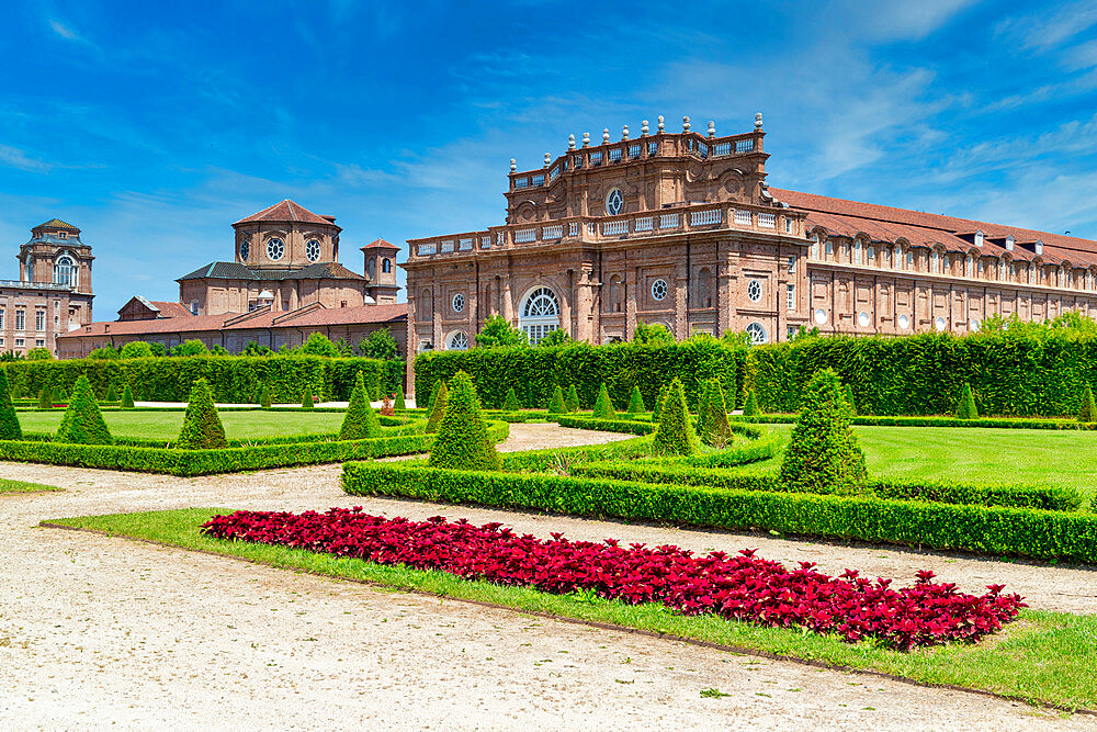 Garden Venaria Reale, Turin, Piedmont, Italy, Europe