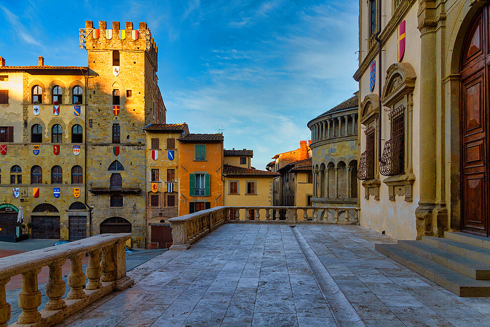 Piazza Grande, Arezzo, Tuscany, Italy, Europe