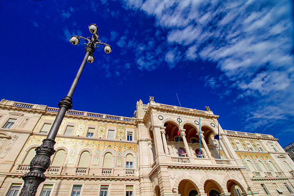 Palace of the Austrian Lieutenancy, Piazza Unita d'Italia, Trieste, Friuli Venezia Giulia, Italy, Europe