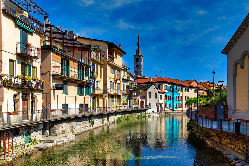 Historic center, Omegna, Lake Orta, Verbania district, Piedmont, Italian Lakes, Italy, Europe