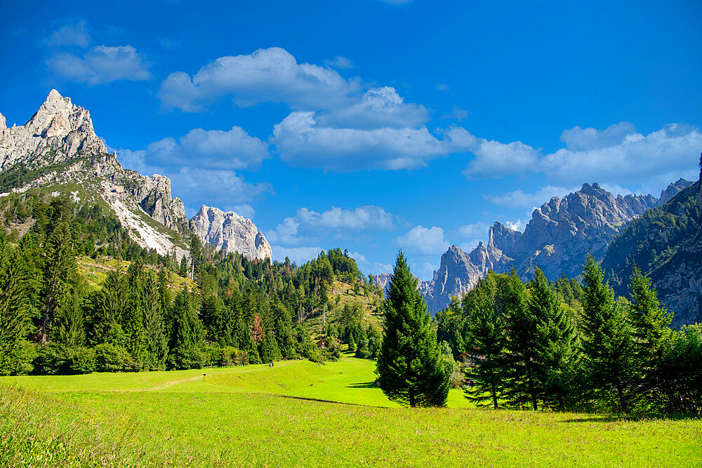 Dolomites, Canali valley, Tonadico, Trentino, Italy, Europe