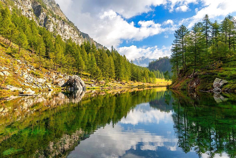 Lake of the Witches, Alpe Devero, Crampiolo, Dommodossola, Piedmont, Italy