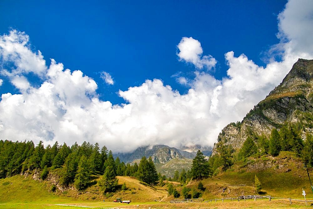 Alpine landscape, Alpe Devero, Crampiolo, Dommodossola, Piedmont, Italy