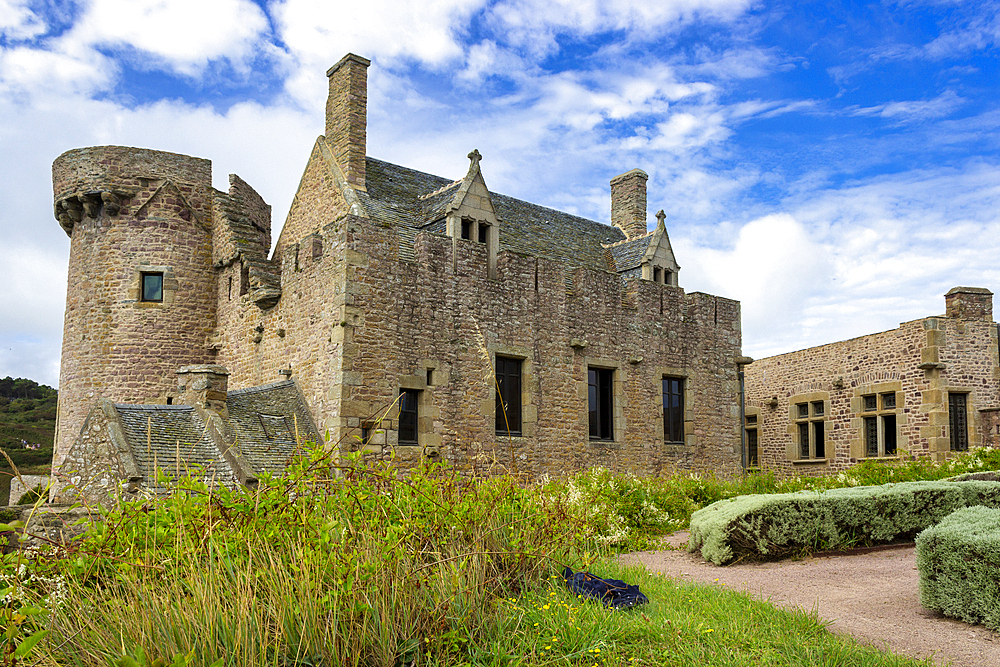 Chateau de La Roche Goyon, Fort la Latte, Plevenon, Cotes-d'Armor, Brittany, France, Europe