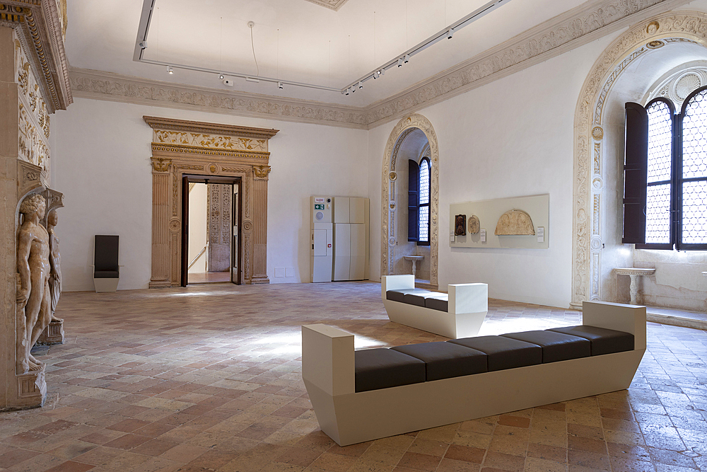 Ducal Palace. Old Town, UNESCO World Heritage Site, Urbino, Marche, Italy, Europe