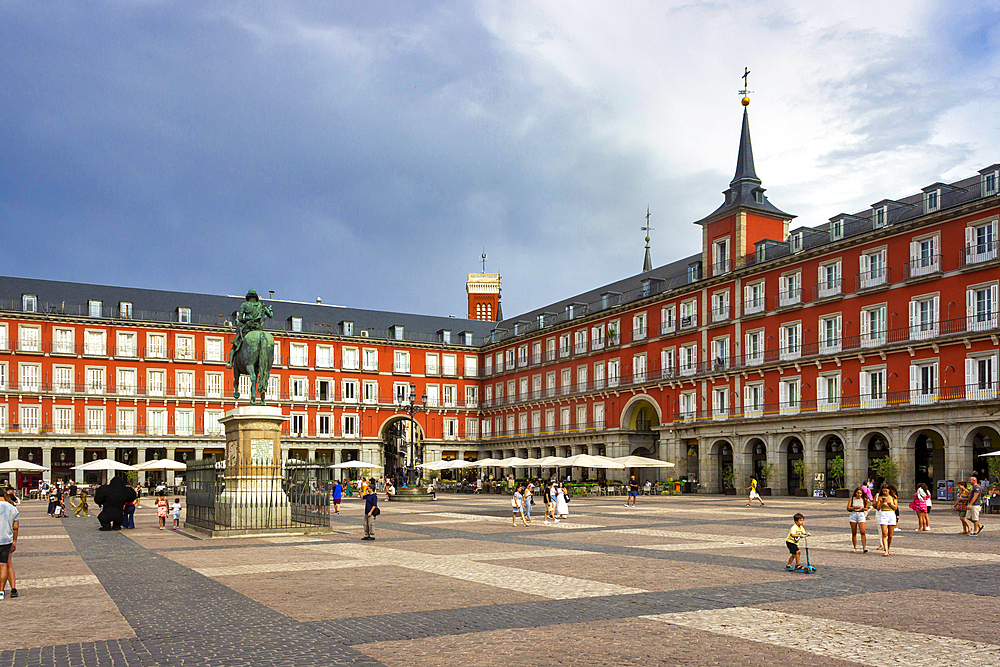 Plaza Mayor, Madrid, Spain, Europe