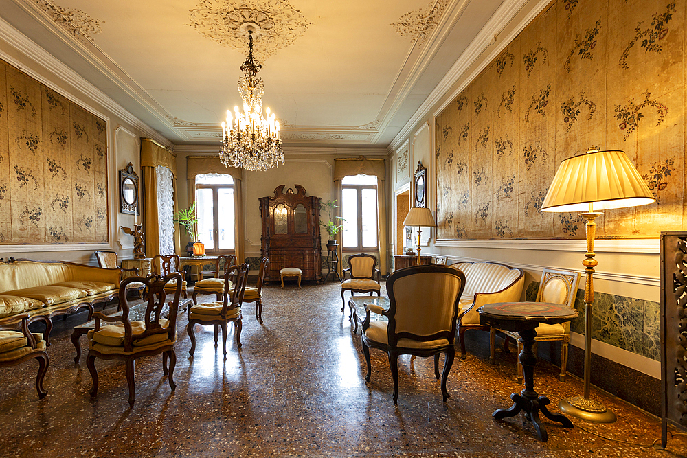 Palazzo Nani Bernardo, Canal Grande, Venice, Veneto, Italy, Europe