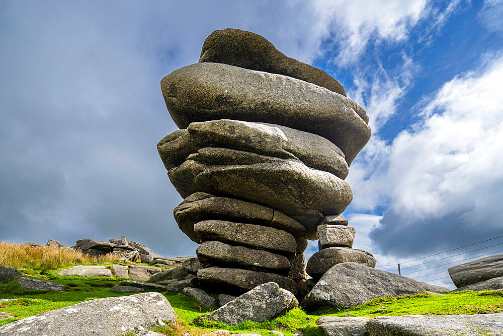 Cheesewring, Bodmin Moor, Cornwall, England, United Kingdom, Europe