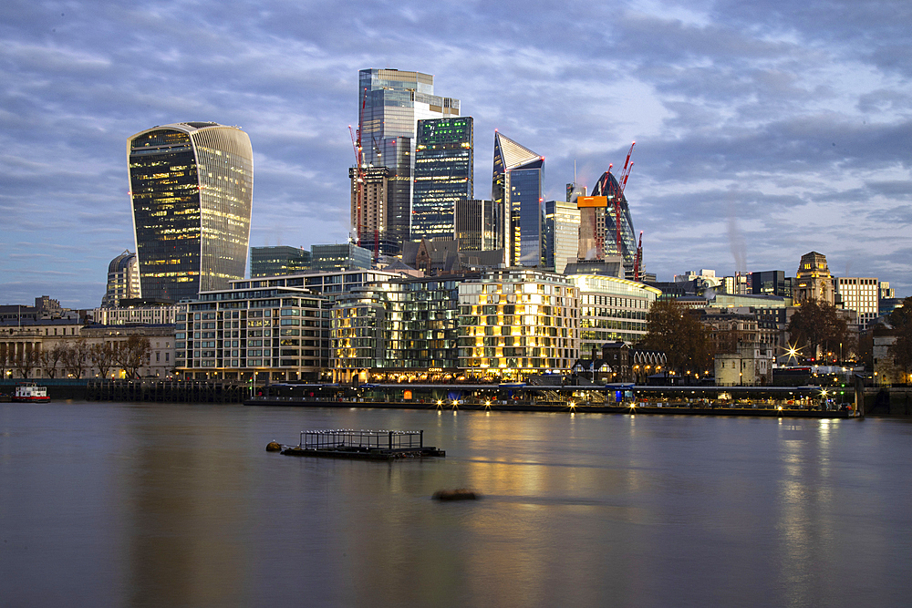 London Cityscape at Dawn