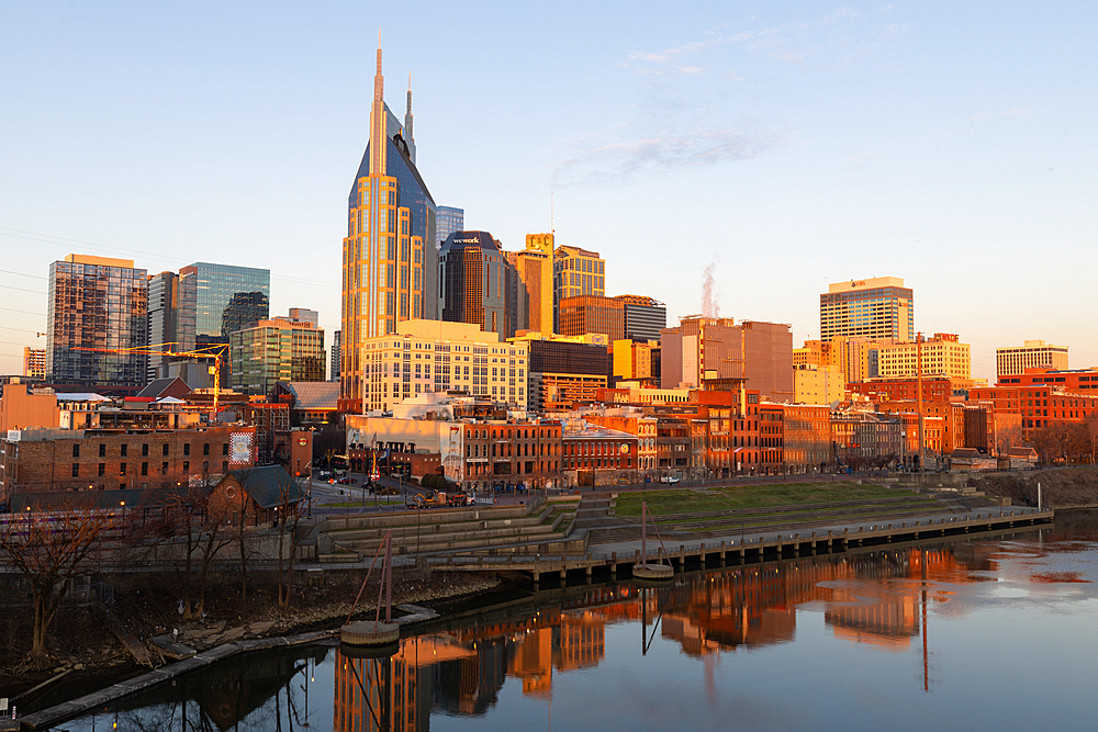 Skyline, Nashville, Tennessee, United States of America, North America