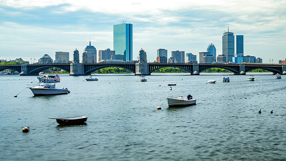 Boston Skyline with the Charles River