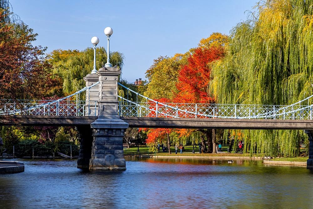 Boston's Public Garden Bridge